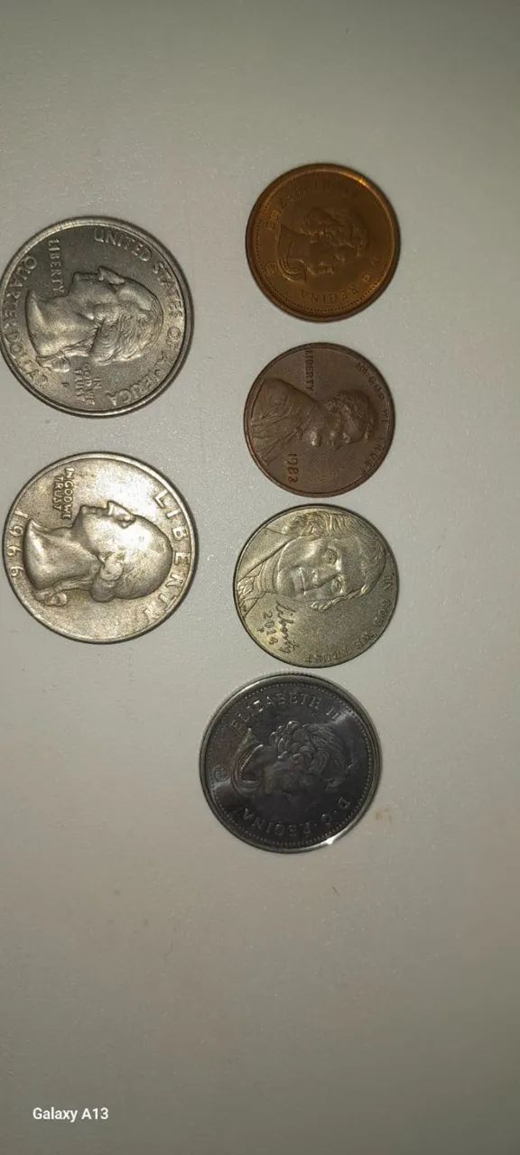 Moedas USA e Canada - Foto 2