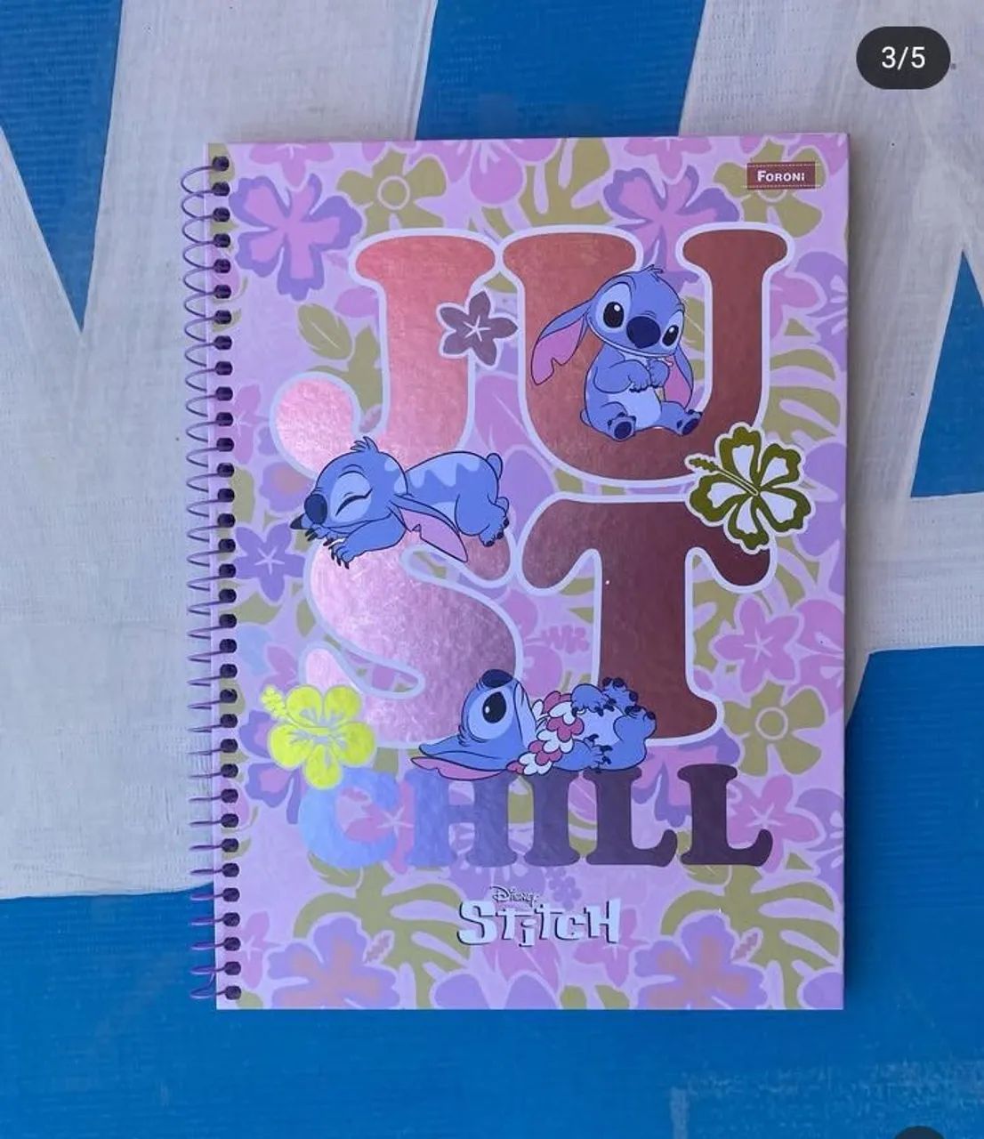 Kit 8 Cadernos  Disney Stitch - NOPE - Foto 3