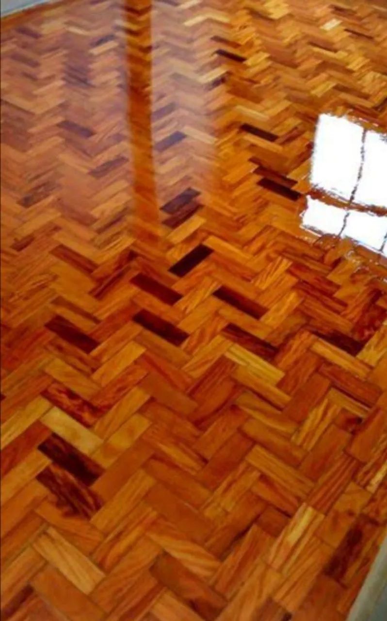 Piso de Madeira Maciça - Elegância e Durabilidade - Foto 5