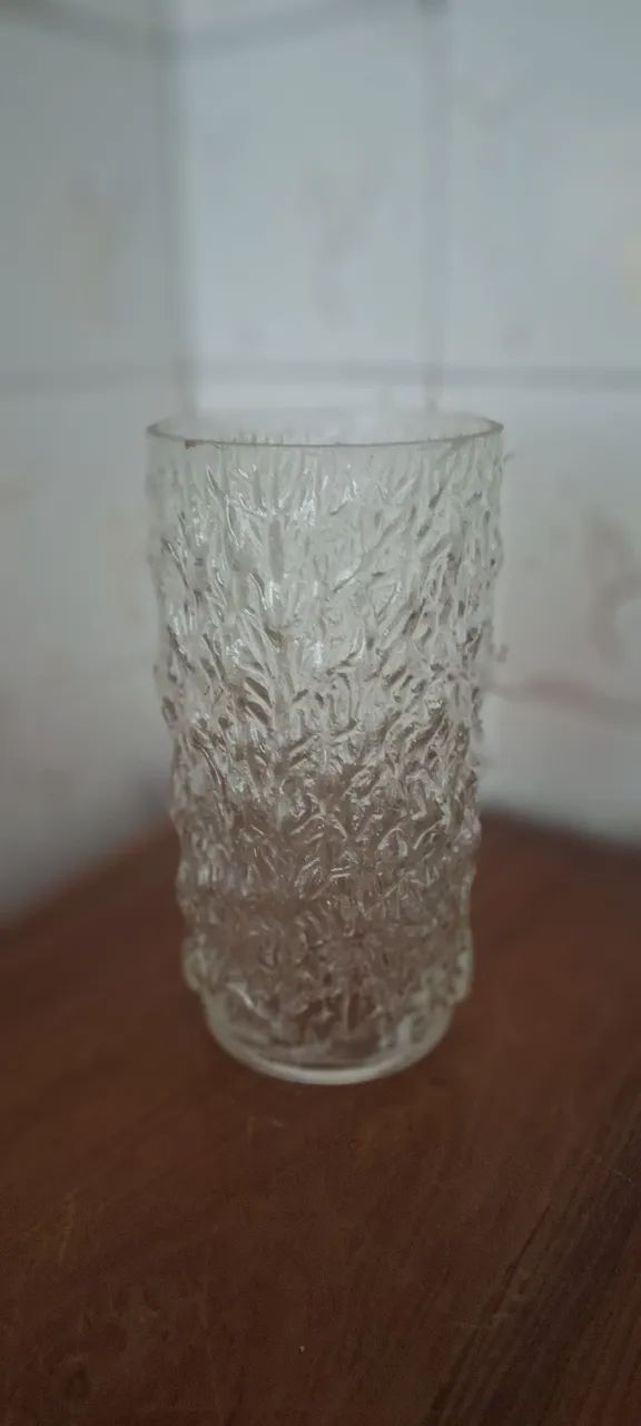 Cúpula de Lustre antigo em vidro 