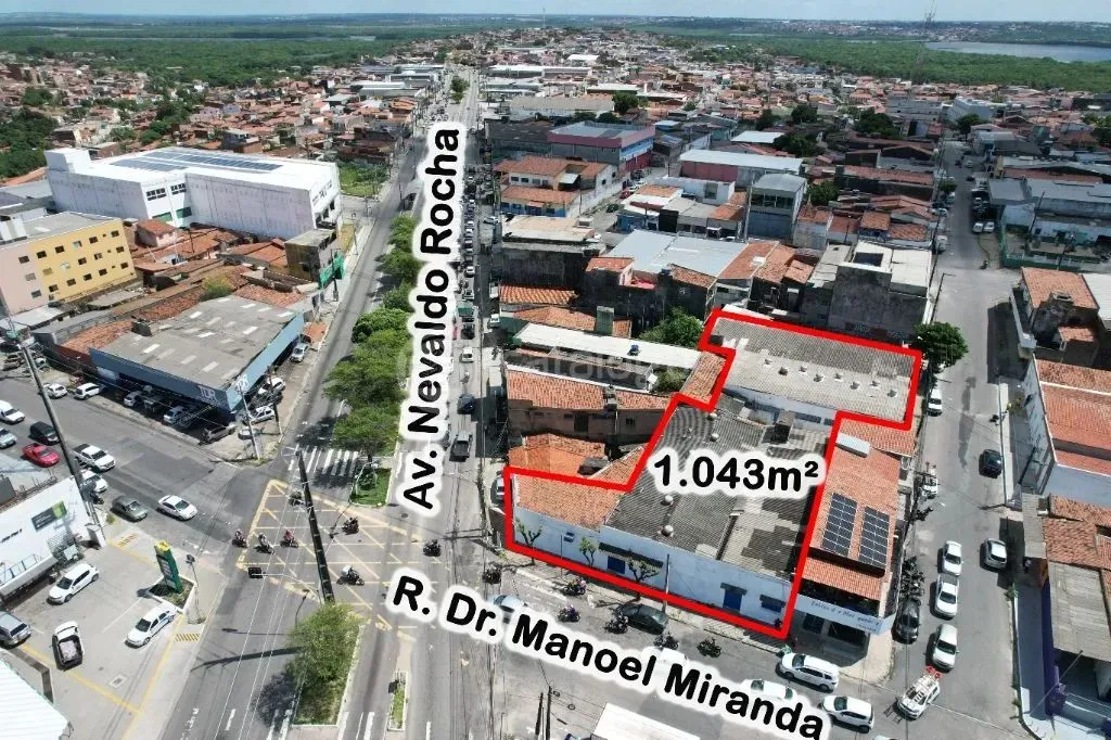 Excelente Prédio Comercial ( 2 Galpão) no Alecrim - 1.043m²