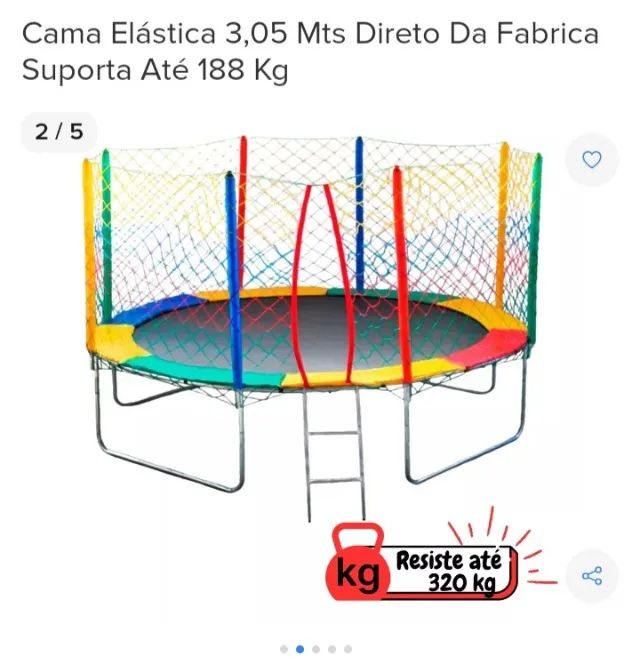 Pula pula cama elástica 