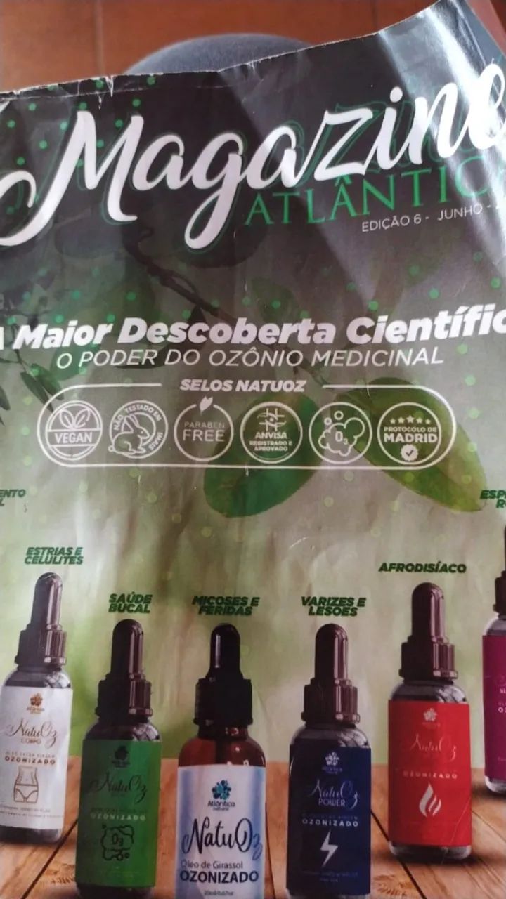 Oléo da Atlântica natural 