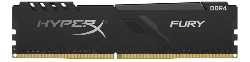 Memória Ram Kingston Fury Hyperx 8gb Ddr3 Hx316c10fb/8 Preto
