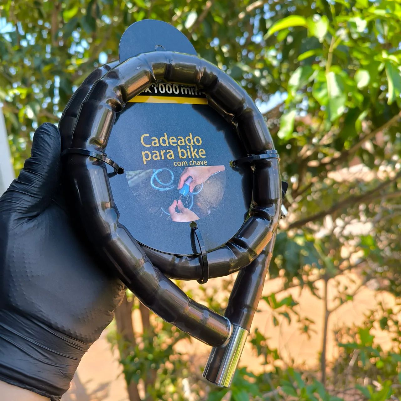 Cadeado para Bike com Chave