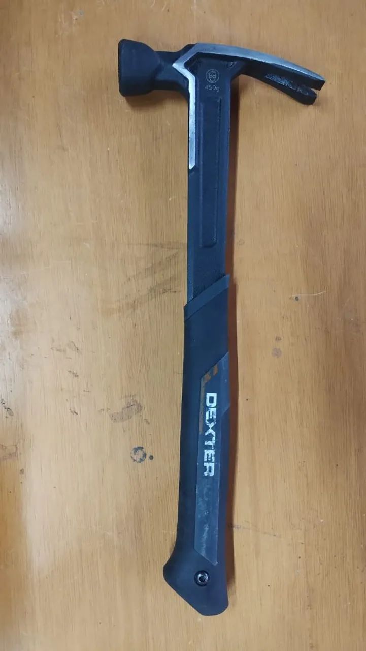 Martelo de Unha em Cabo de Borracha 37mm Dexter Pro 