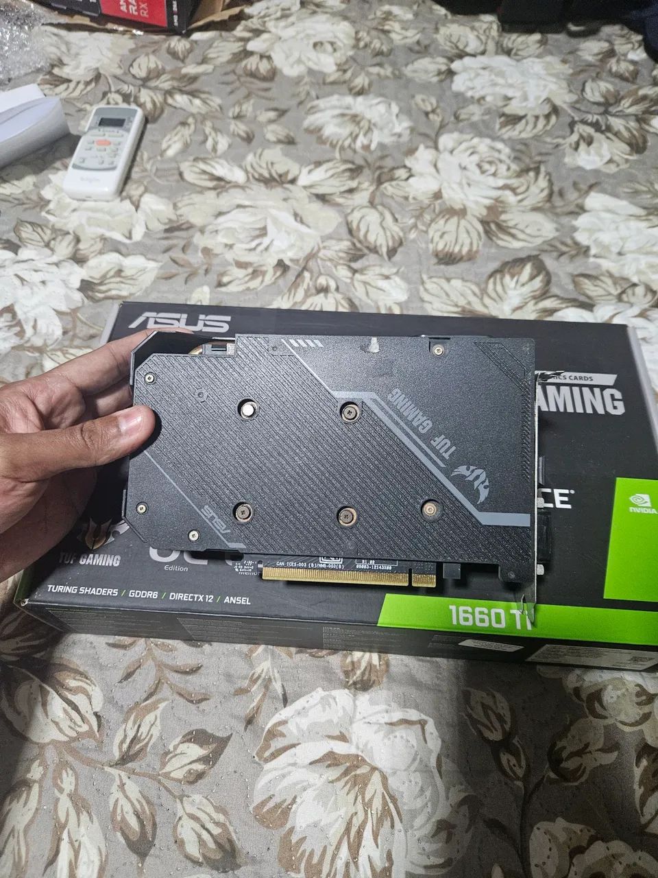 Placa de Vídeo ASUS TUF Gaming GeForce GTX 1660 Ti 6GB GDDR6 - Foto 3