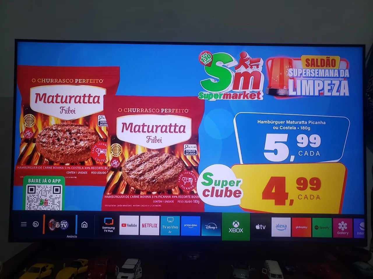 Tv Samsung Crystal 50 polegadas 4k 3 em 1 com Xbox  - Foto 5