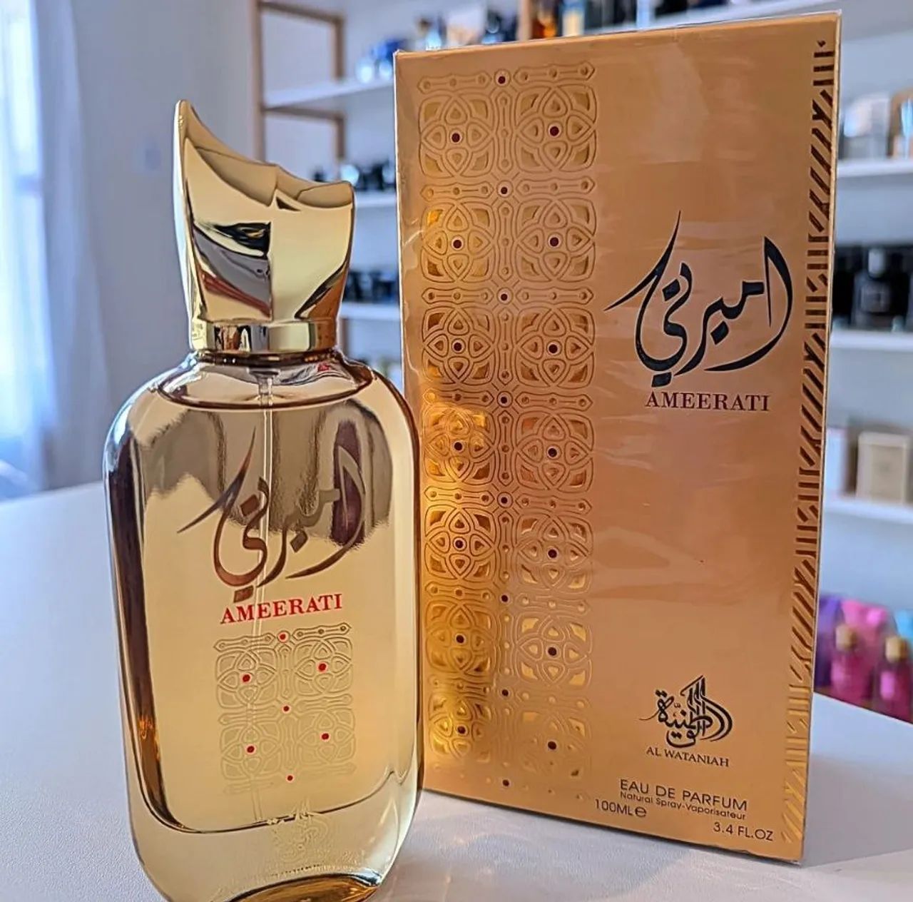 Perfume Árabe Ameerati -100% original- lacrados 
