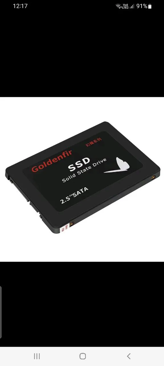 SSD Goldenfir 512gb novo na caixa