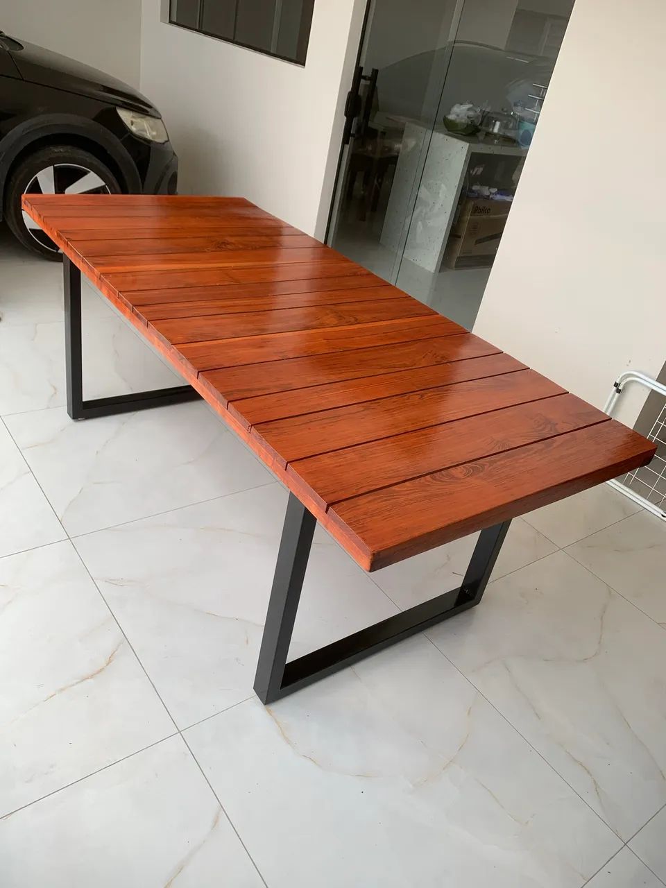Mesa ripada em jatobá  - Foto 2