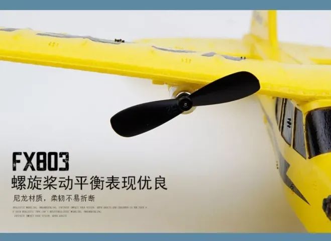 Avião de Controle Remoto Fx 2.4ghz Fx803 - Foto 3