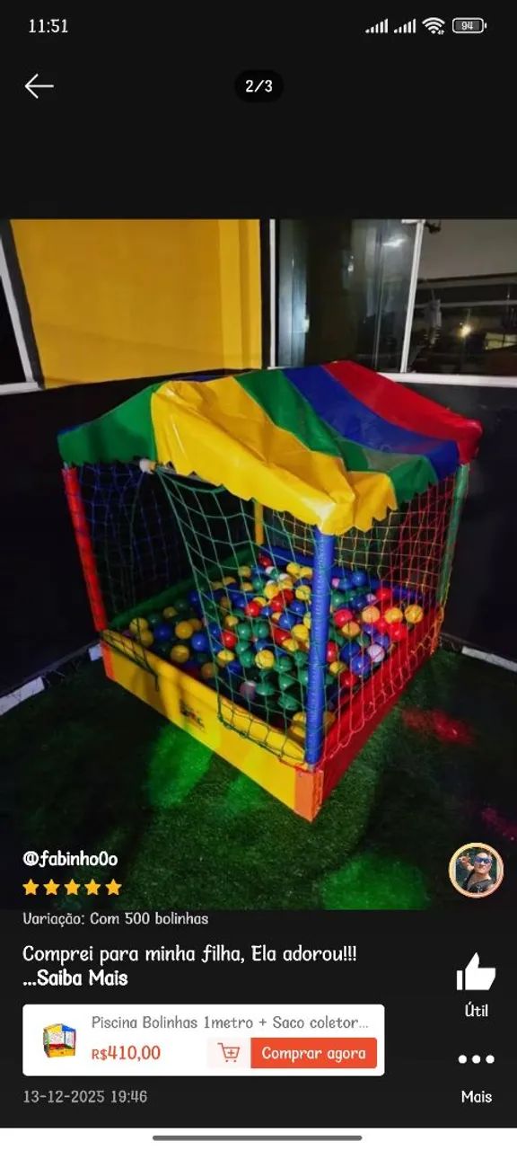 Pula pula e piscina de bolinhas  - Foto 3