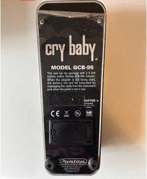Pedal de Guitarra Dunlop Wah Wah Cry Baby GCB-95 - Foto 4
