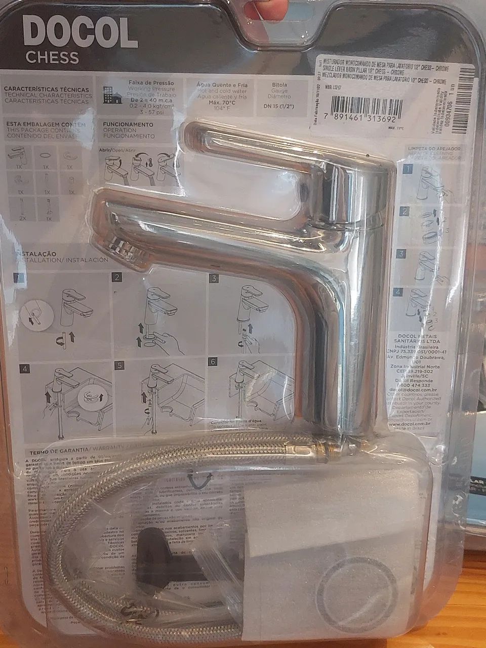 Torneira Monocomando Docol64842057186945120