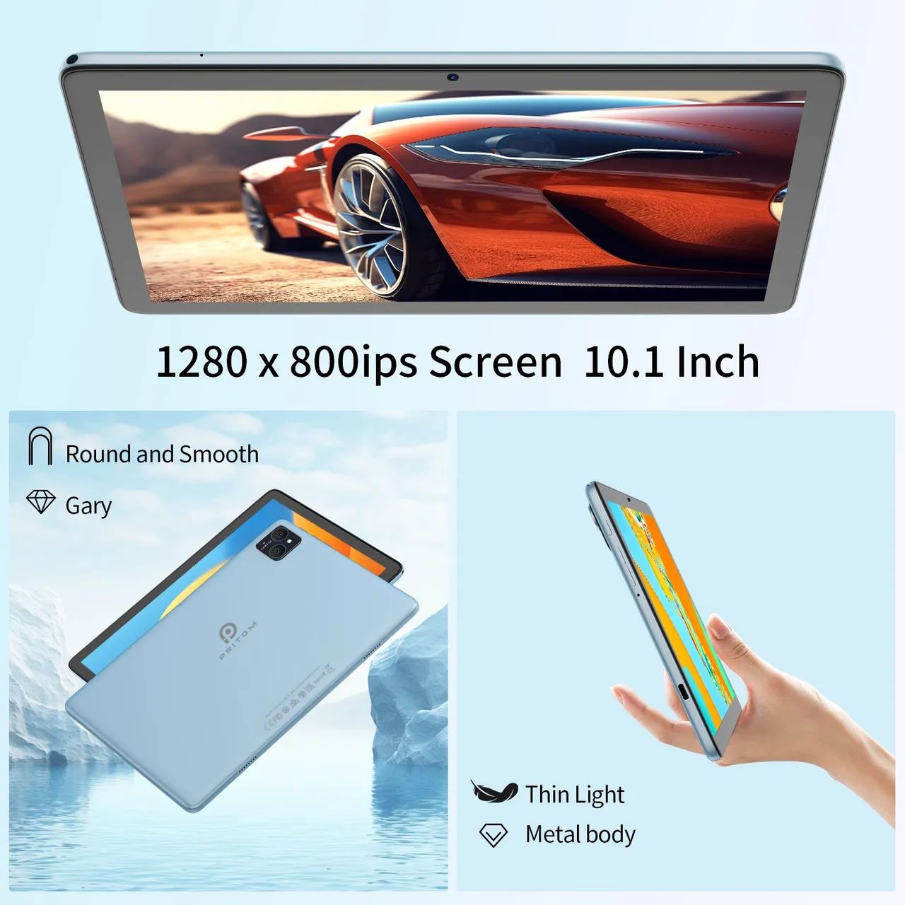 Tablet priton Android 14 8GB RAM 128GB de Armazenamento - Foto 3