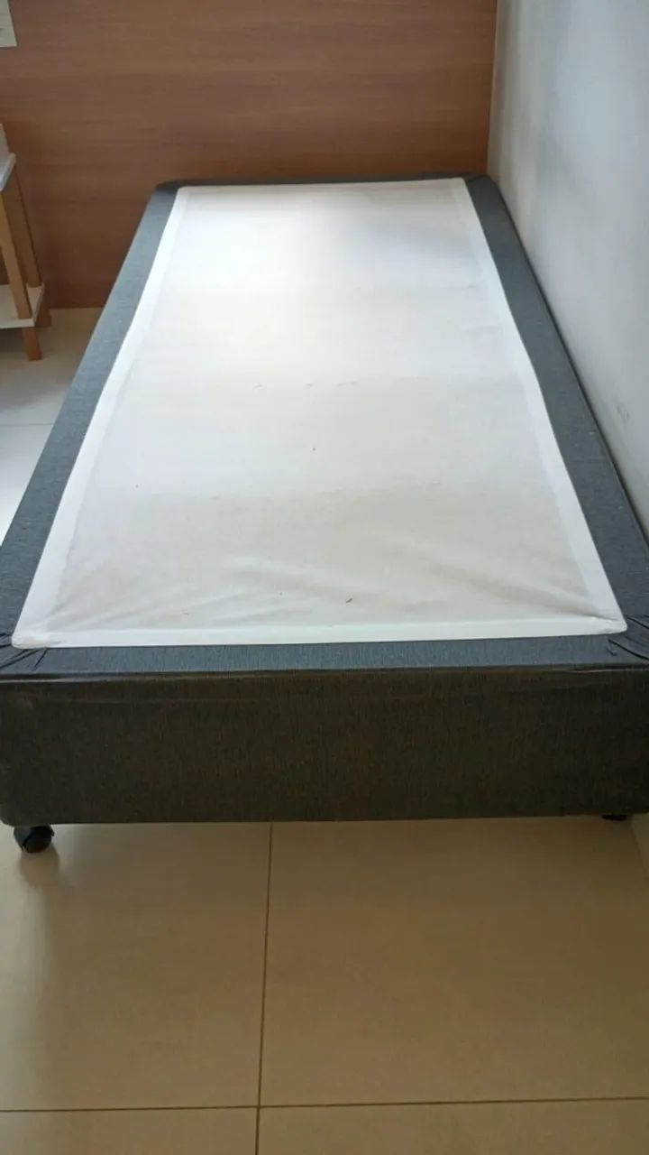 Cama box solteiro - só até sábado 27/12