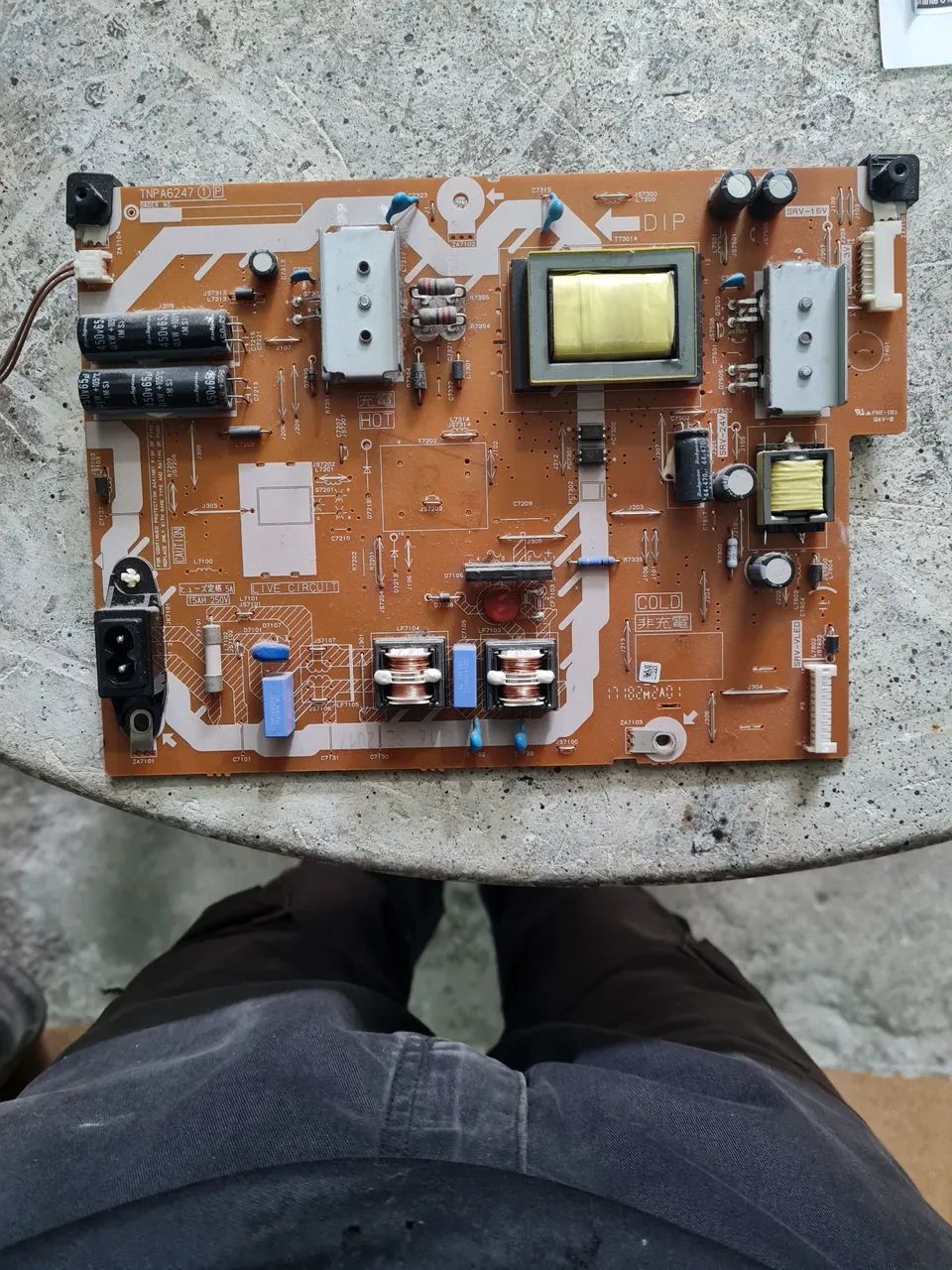 Placa fonte Panasonic tc40d5600b