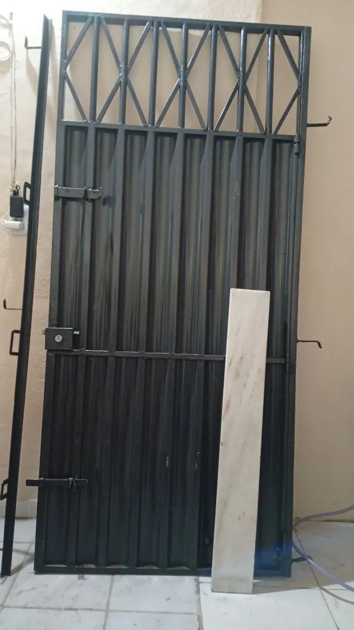 Portão de frente de casa