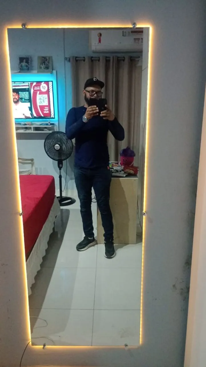 ESPELHO CORPO INTEIRO COM LED