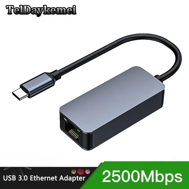 Adaptador Tipo-C Ethernet para RJ45 