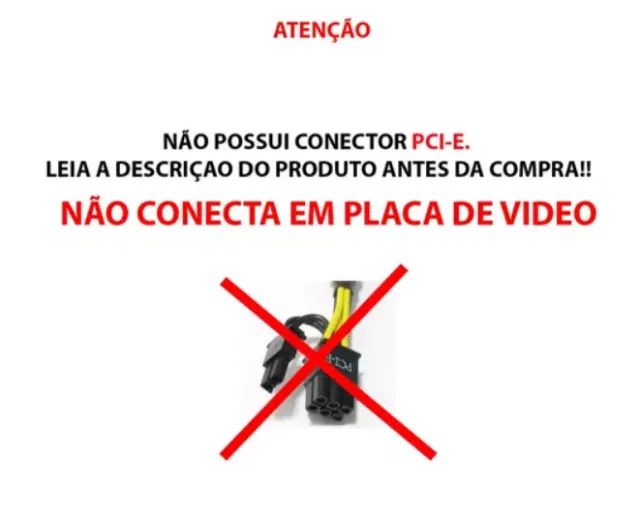 Fonte ATX 500w  --  NOVO!!! - Foto 5