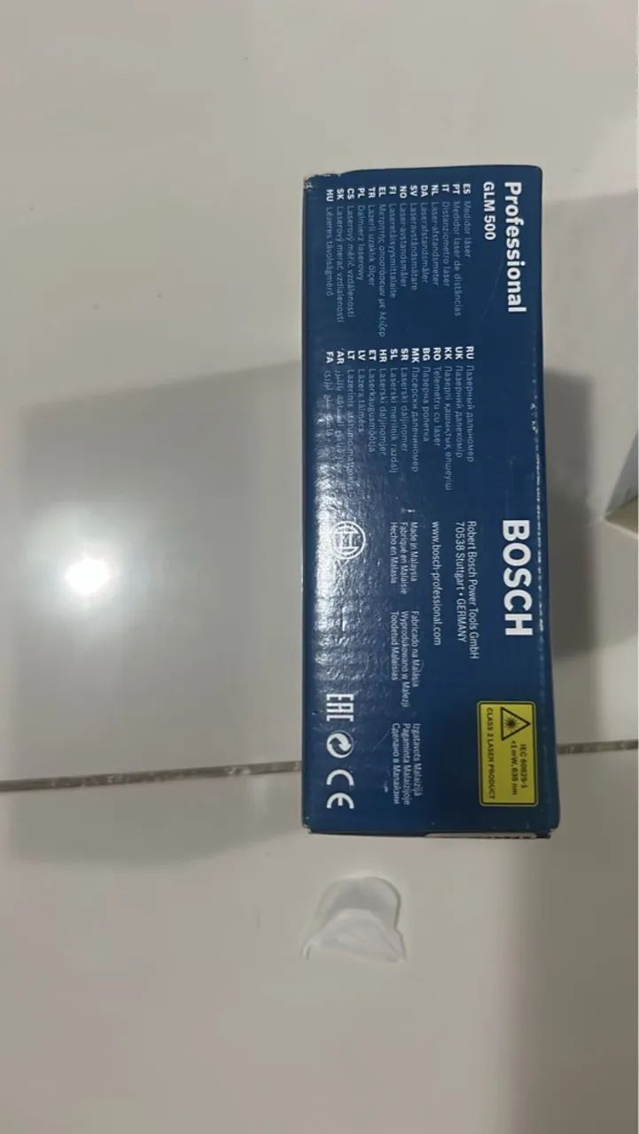 Trena original a Laser Bosch GLM 500 - Profissional- Novo - Foto 6