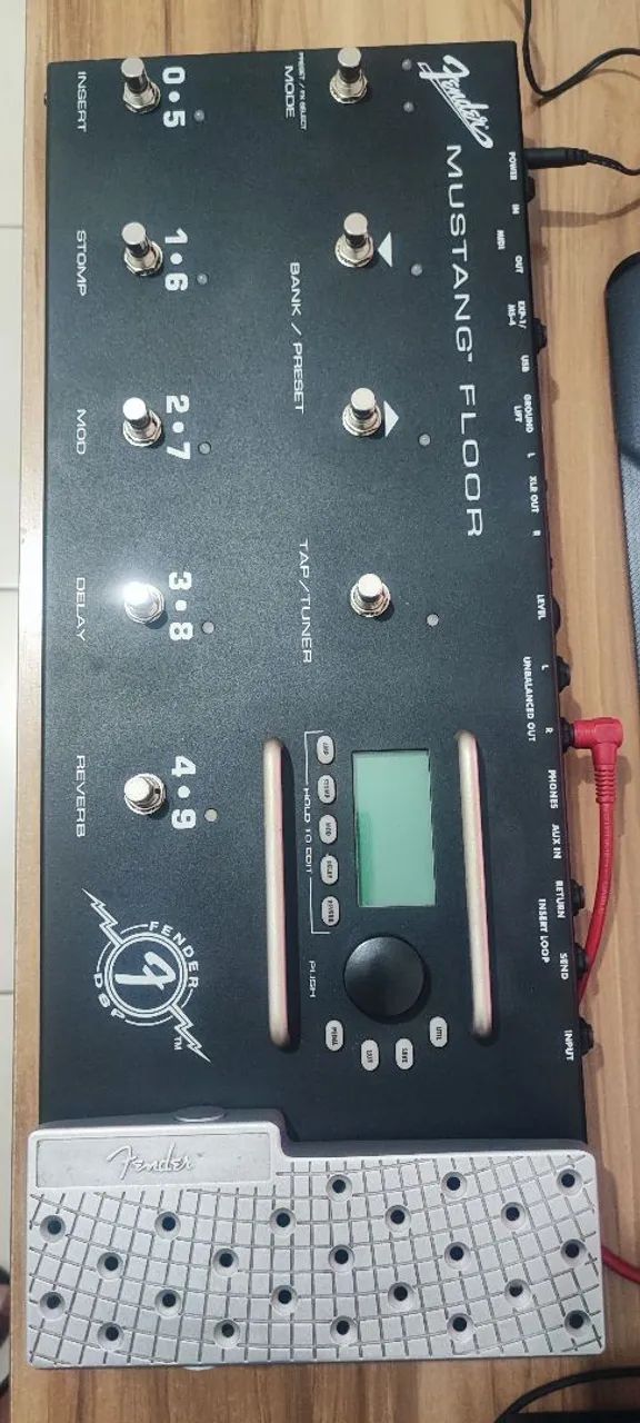 Pedaleira Fender Mustang Floor Aceito Troca Marshall Code 50 W