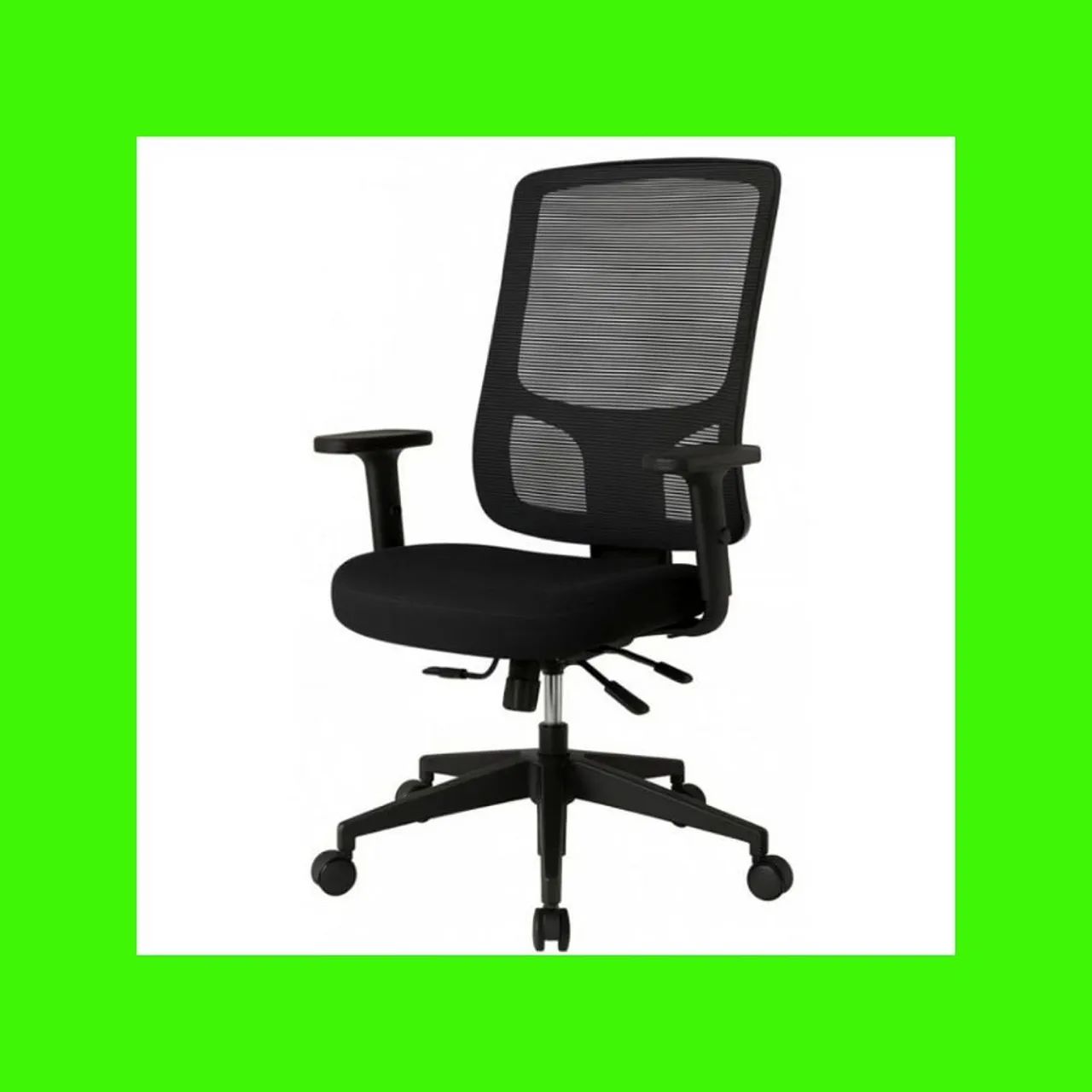 Cadeira Escritório Ergonômica Tela Mesch