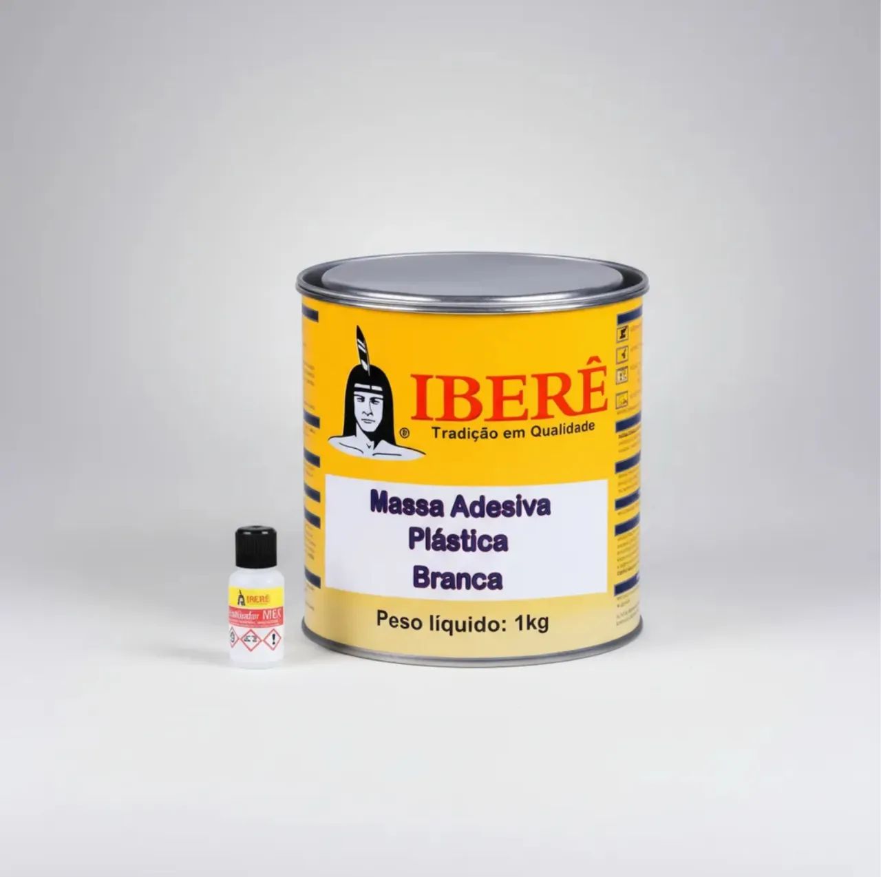 Massa adesiva plástica Iberê 1KG - NOVA  - Foto 2