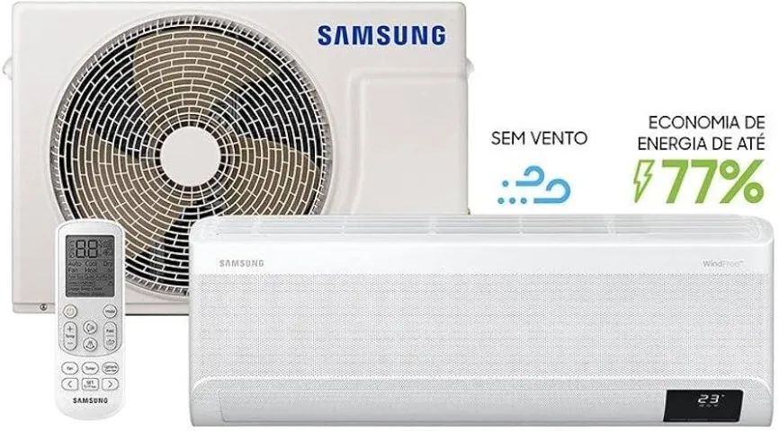 Ar-condicionado Split Samsung Connect Inverter Windfree  12.000 Btus Frio Sem Vento - Foto 2