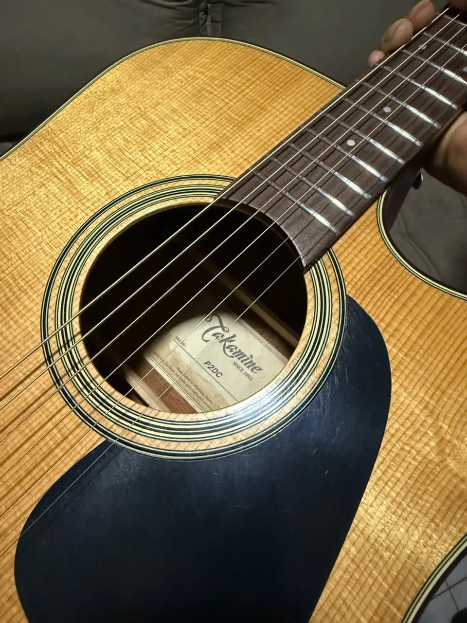 Violão Takamine japonês P2dc