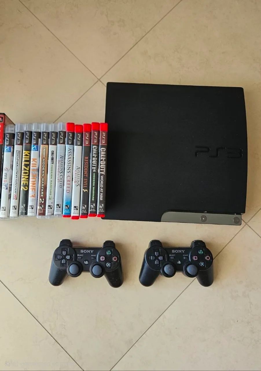 PS PS2 PS3 DS その他ゲーム詰め合わせ Ps3, 2 controles, 12 jogos originais - Consoles de Vídeo Game
