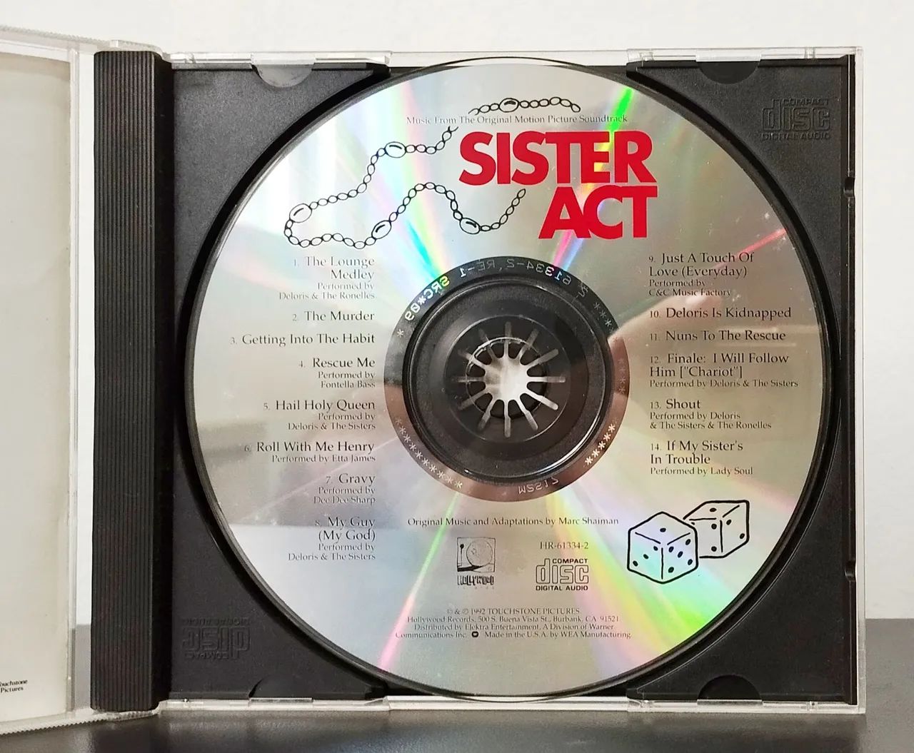 CDs Sister Act 1 e 2 - Trilha Sonora Original Importados - Foto 4