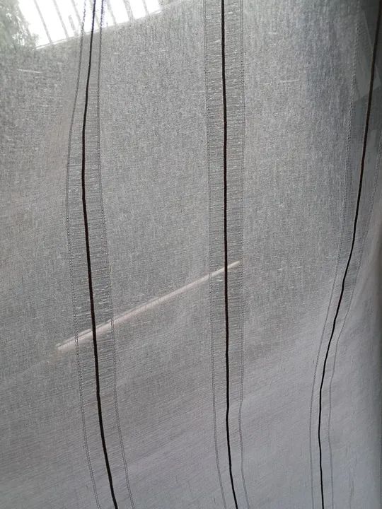 Cortinas trabalhada no linho com forro - Foto 3