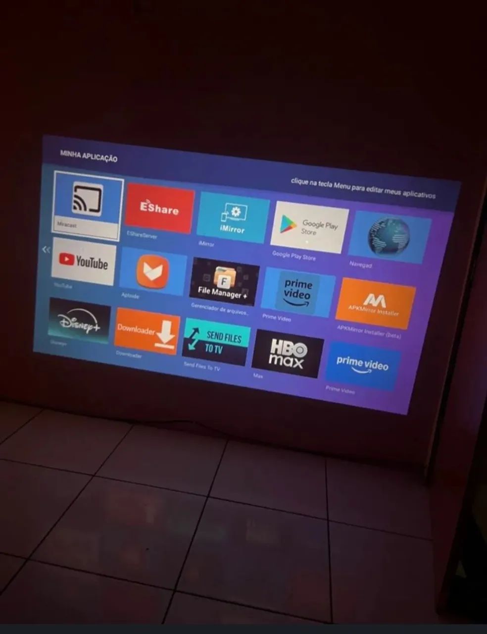 Projetor xiaomi