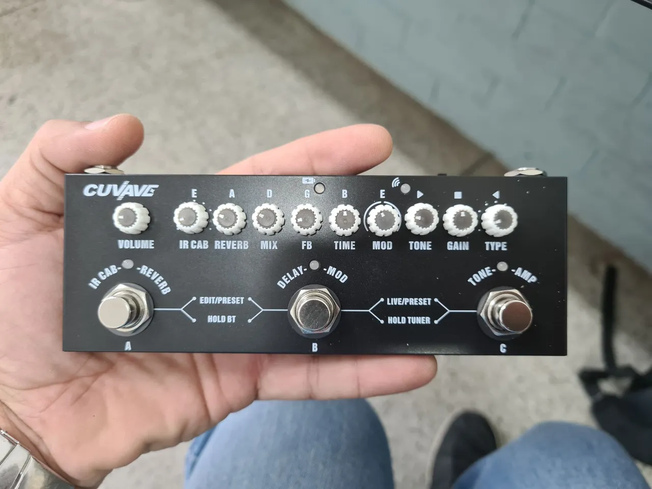Pedal de Guitarra CUVAVE - Multi Efeitos