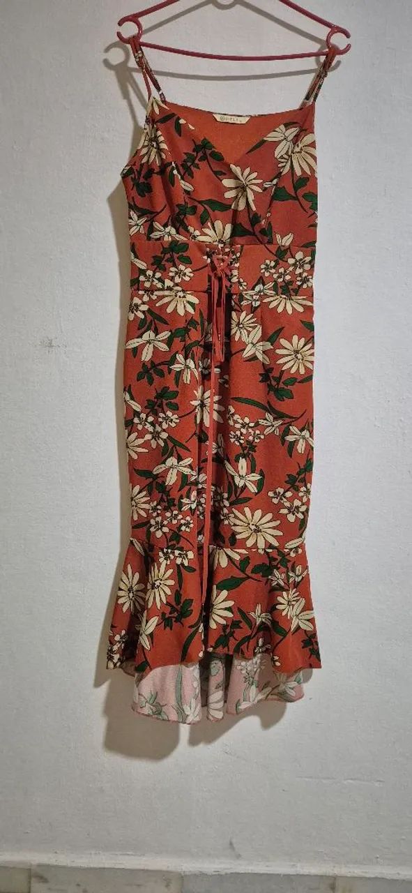 Vestido Floral Vermelho - Foto 4