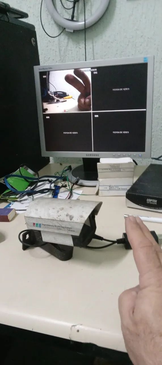 DVR Coptek COP-DVR4ECON - Sem HD - Com fonte. - Foto 4