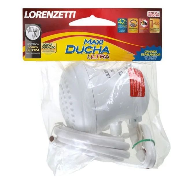 Chuveiro Maxi Ducha Ultra 220v 4600w Lorenzetti - Foto 3