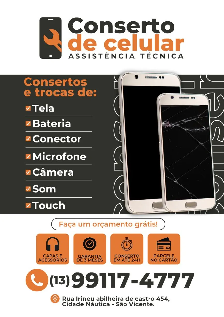 Consertamos Seu Celular Com Garantia