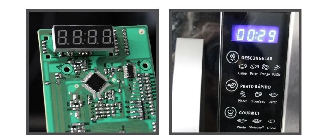 Display Led Azul Microondas Electrolux MEC41/Mb38x - Foto 2