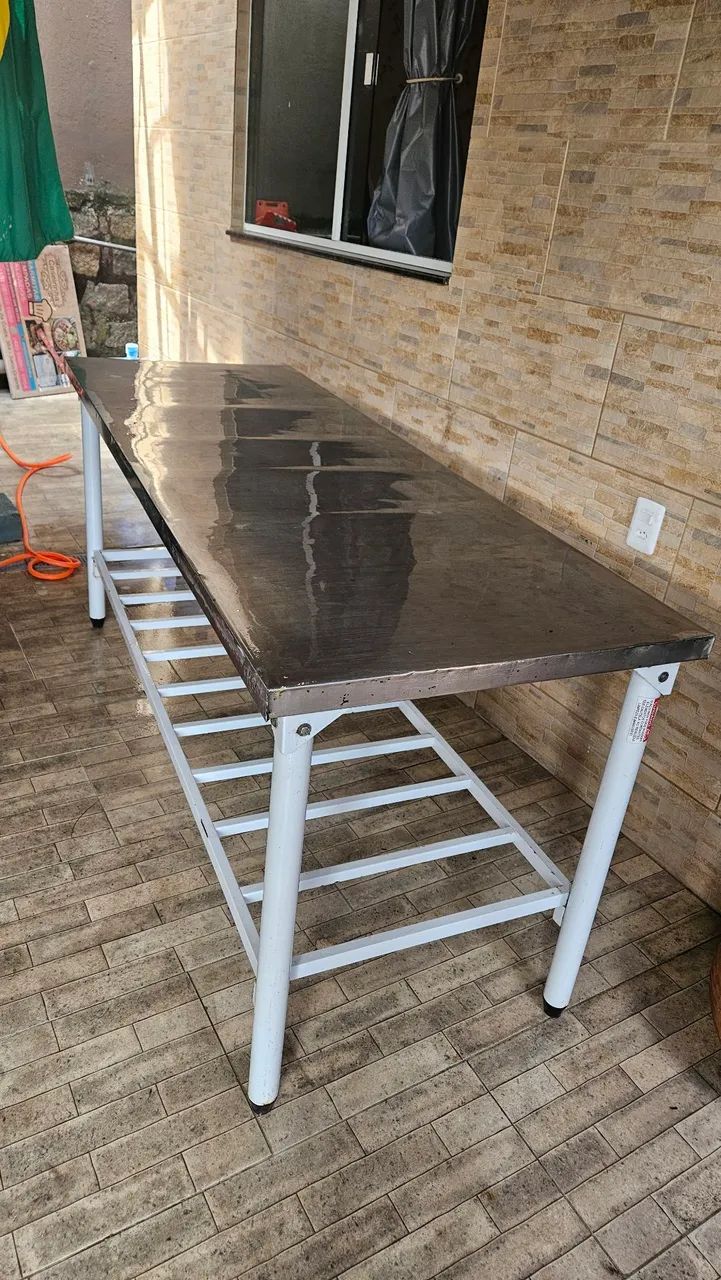 Vendo mesa de alumínio  - Foto 2