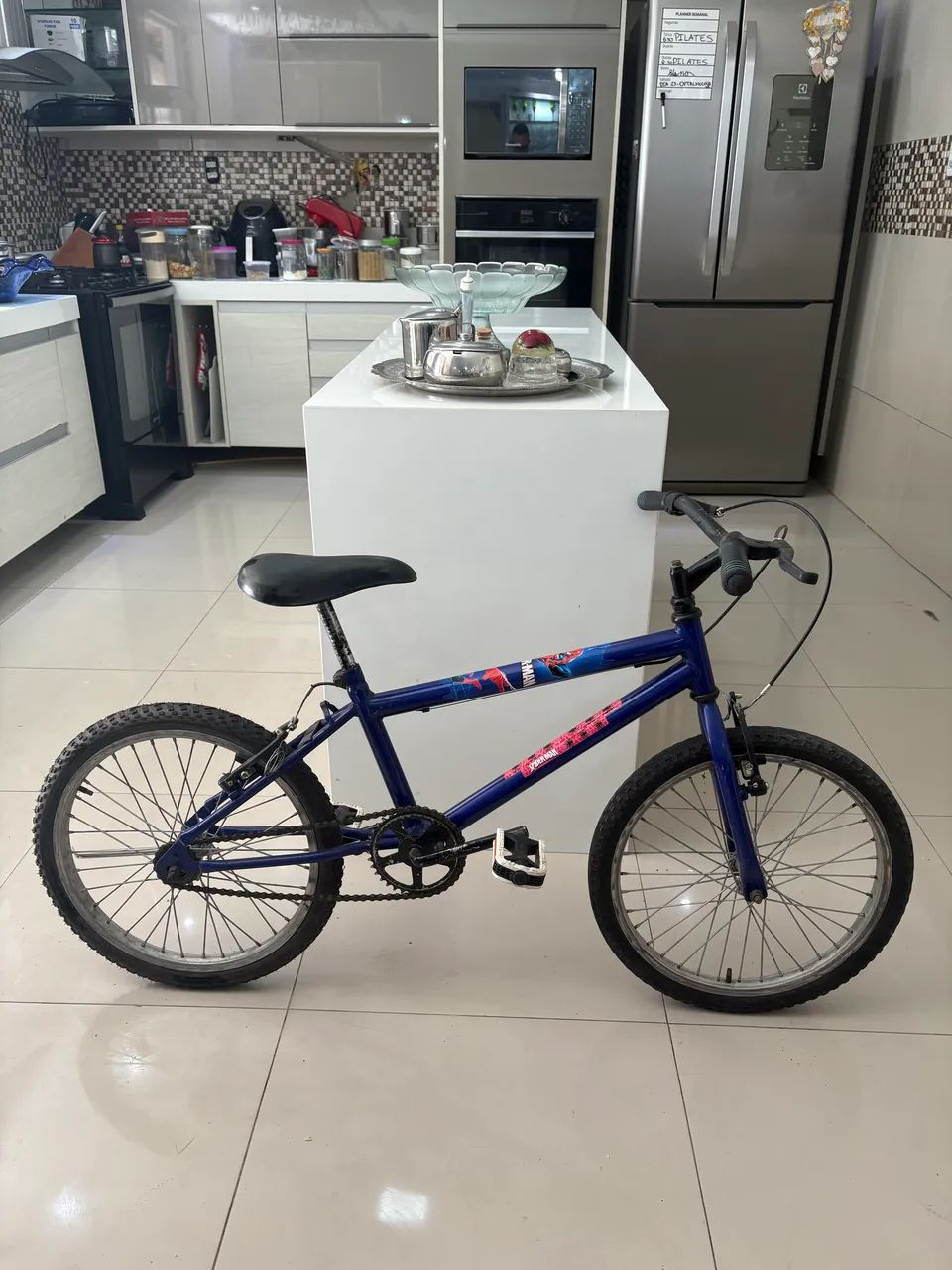BICICLETA HOMEM ARANHA 
