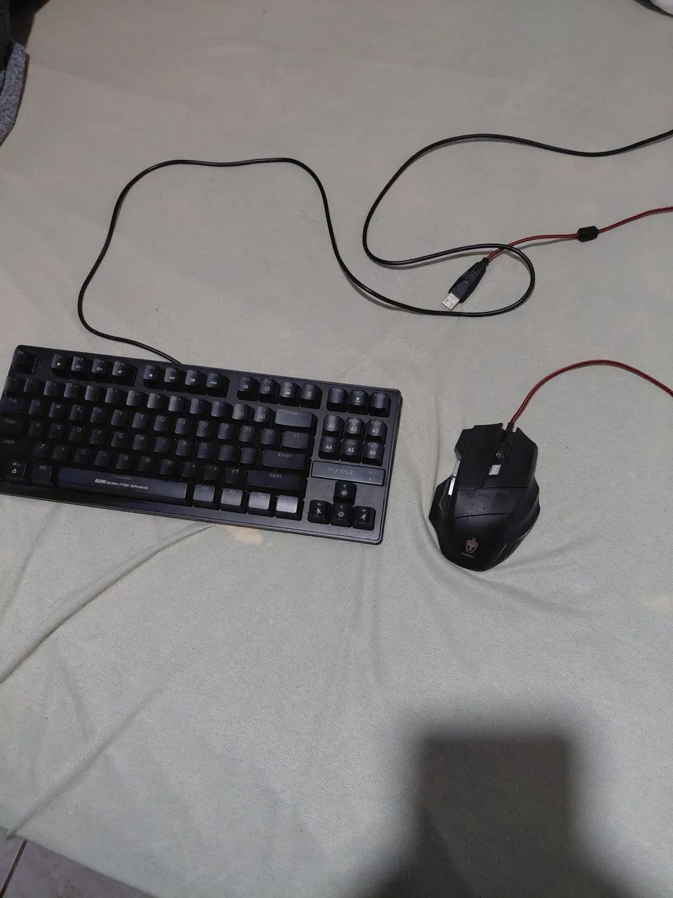 Teclado e mouse gamer mecânico  - Foto 3