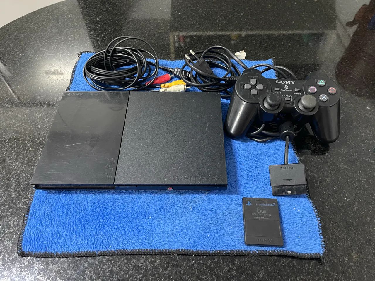 PlayStation 2 completo (leitor funcionando 100%) - Foto 2