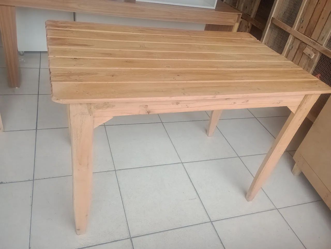 Mesa madeira 1.20x70  - Foto 3