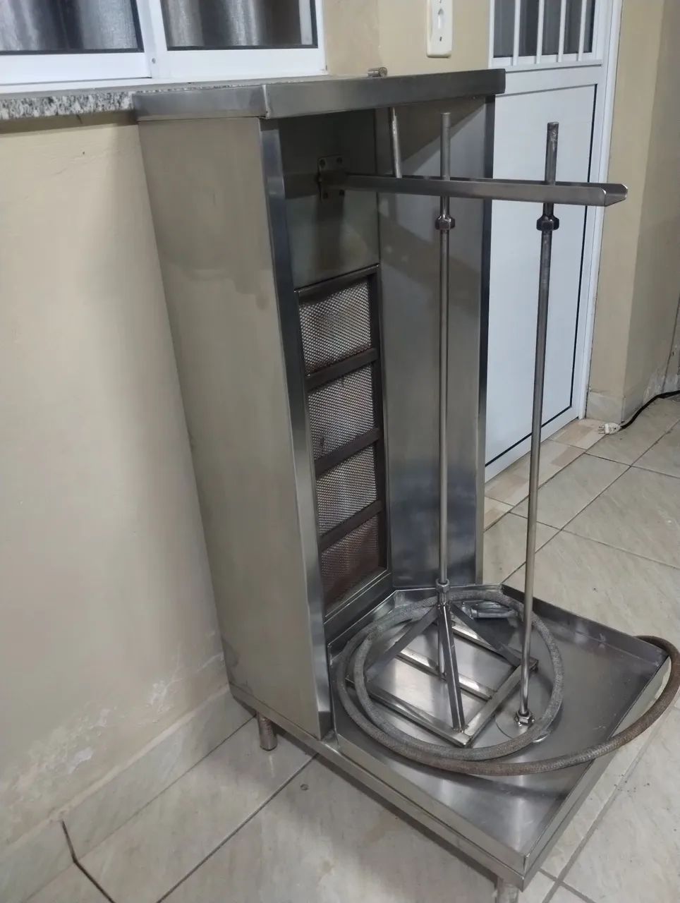 Máquina de churrasco grego 