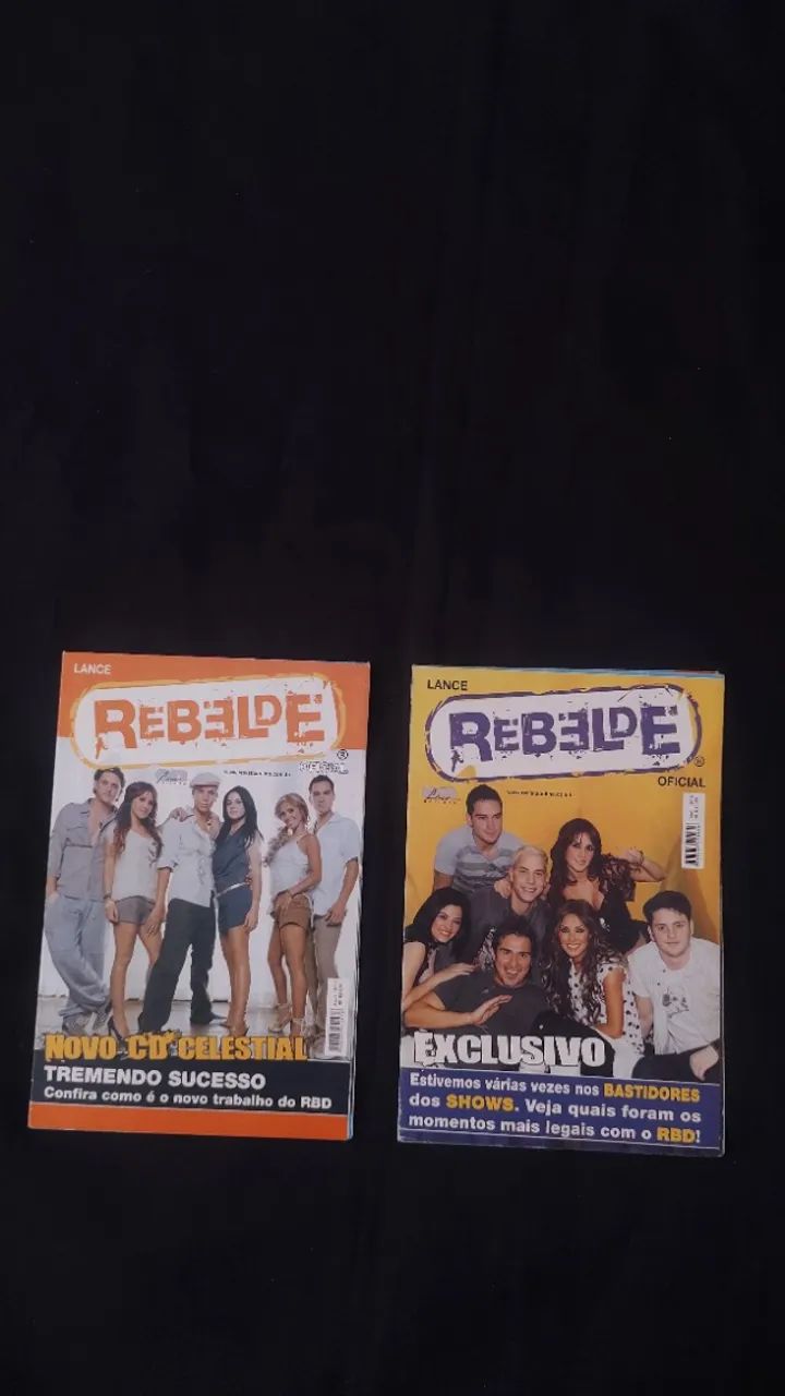 Revistas Lance Rebelde Oficial Vol. 8 e 11 (Excelente estado sem marcas de uso) - Foto 3