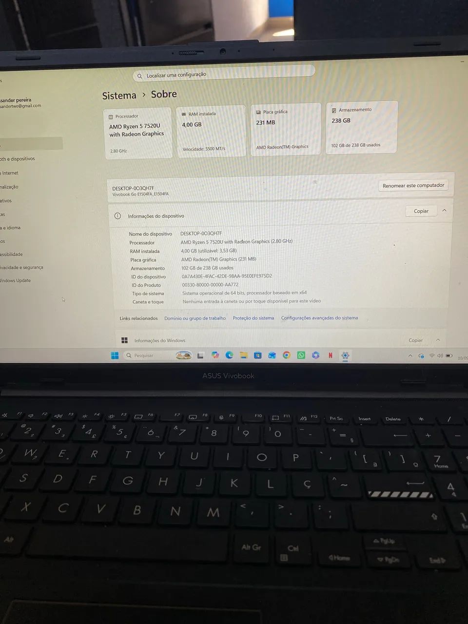 Notebook ASUS VIVOBOOK  - Foto 2